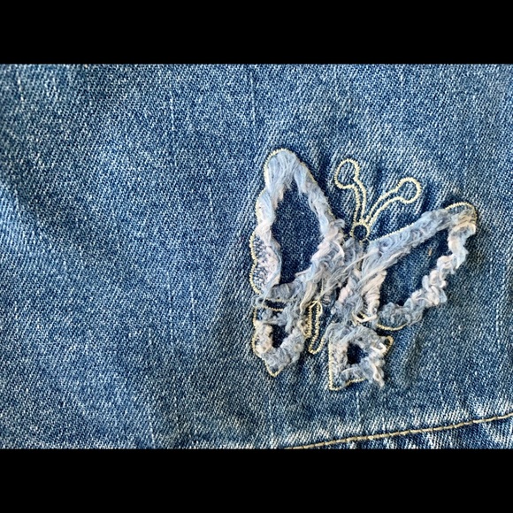 Stephen Hardy Squeeze Denim Shorts - Picture 2 of 4